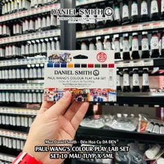 [DA ĐEN] Daniel Smith -  Set 10 Màu Nước Tuýp cao cấp của Paul Wang’s Colour Play Lab Set
