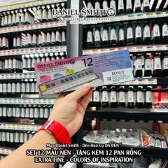 [DA ĐEN] Daniel Smith - Set 12 Màu Nước Nén Mới Colors Of Inspiration