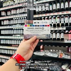 [DA ĐEN] Daniel Smith - Set 10 Màu Nước Tuýp của Họa Sĩ Pablo Ruben's Master Artist