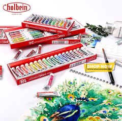 Màu Nước Holbein Artist 18 Màu 5ml (W403)
