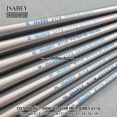 [DA ĐEN] Cọ Sơn Dầu Cao Cấp Lông Chồn Siberian - Dáng Cọ Lưỡi Mèo Series 6176 của Isabey