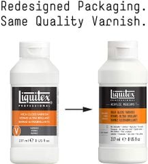 [DA ĐEN] Liquitex Professional Varnish Gloss (Bóng) – 237ml (8Oz)