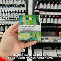 [DA ĐEN] Màu Nước Daniel Smith - Jean Haines' Green With Envy Set 6 x 5ml