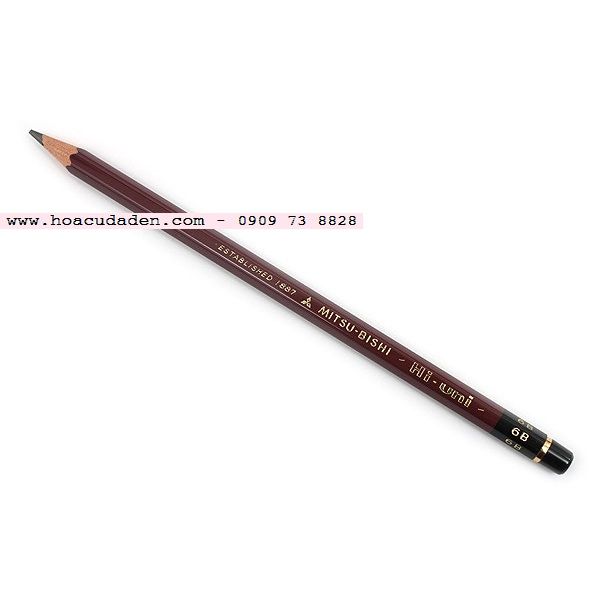 Bút Chì Phác Thảo HI UNI (10H-10B) Best Quality (Có Sẳn 22 Độ Đậm)