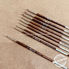 [DA ĐEN] Cọ Tỉa Lông Ngắn Raphael 8524 | Raphael Precision 8524 Short Handle Brush