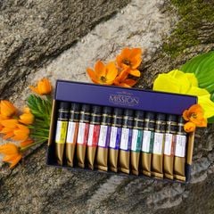 Bộ Màu Nước Mijello Mission Gold Artist 12 Màu x 7ML (MWC-7012)