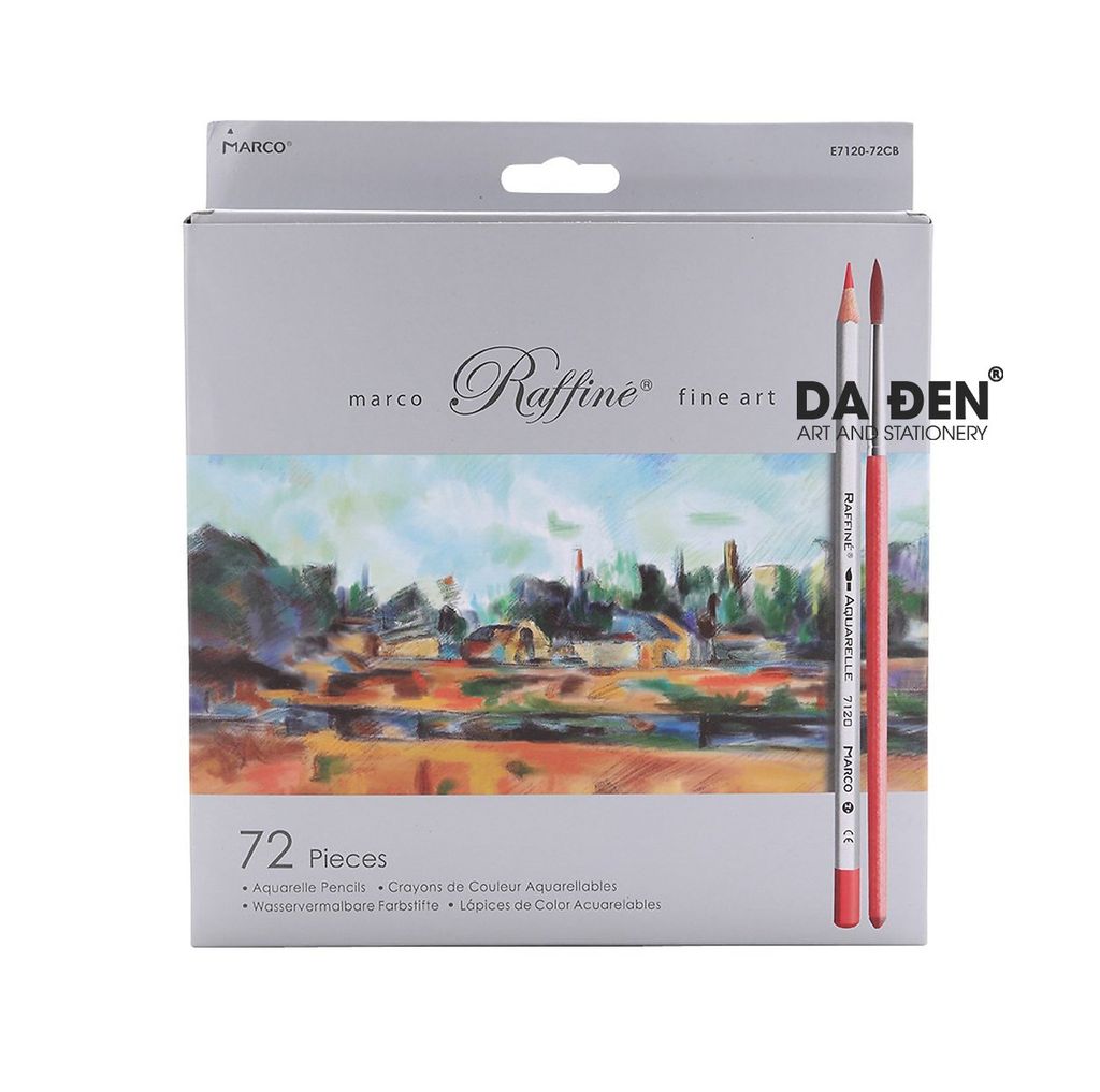 Chì Màu Nước 72 Màu Marco Raffine (7120-72TN)