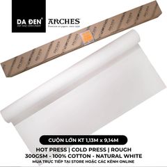 [DA ĐEN] Giấy Arches Cuộn Lớn 1,13m x 9,14m