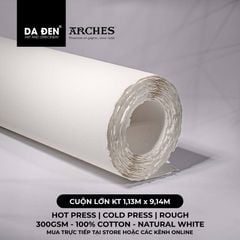 [DA ĐEN] Giấy Arches Cuộn Lớn 1,13m x 9,14m