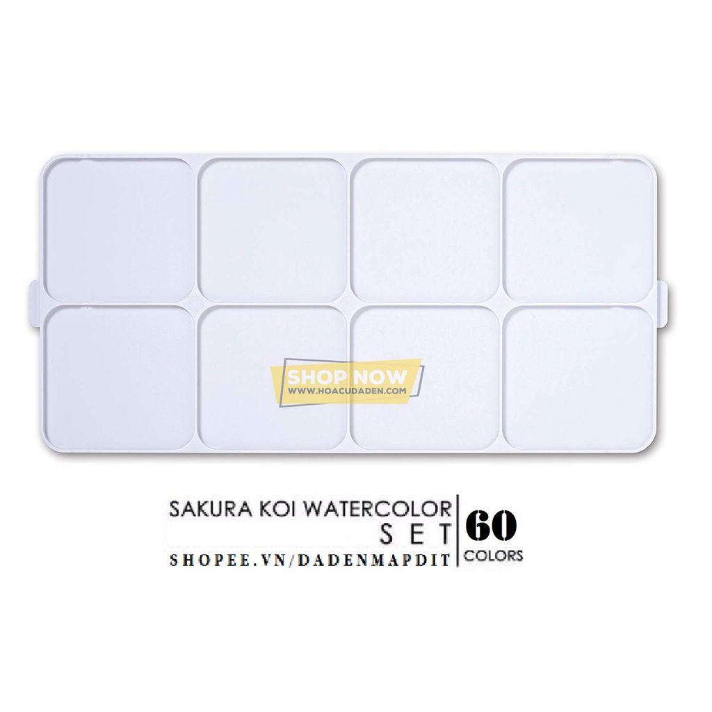 Màu nước SAKURA KOI 60 màu ( dạng nén )