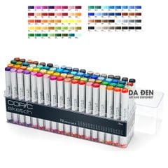 Set A - Bút Marker Cao Cấp Copic Sketch 72 Màu (SK-72A)