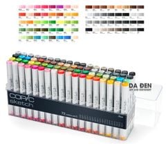 Set C - Bút Marker Cao Cấp Copic Sketch 72 Màu (SK-72C)