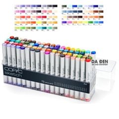 Set D - Bút Marker Cao Cấp Copic Sketch 72 Màu (SK-72D)