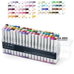 Set E - Bút Marker Cao Cấp Copic Sketch 72 Màu (SK-72E)
