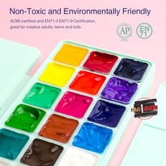 Màu Gouache Himi Thạch 18/24/56 Màu Hộp Nhựa