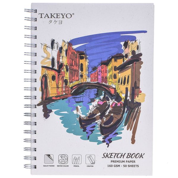 Sổ Vẽ Cơ Bản Takeyo 160gsm 50 Tờ