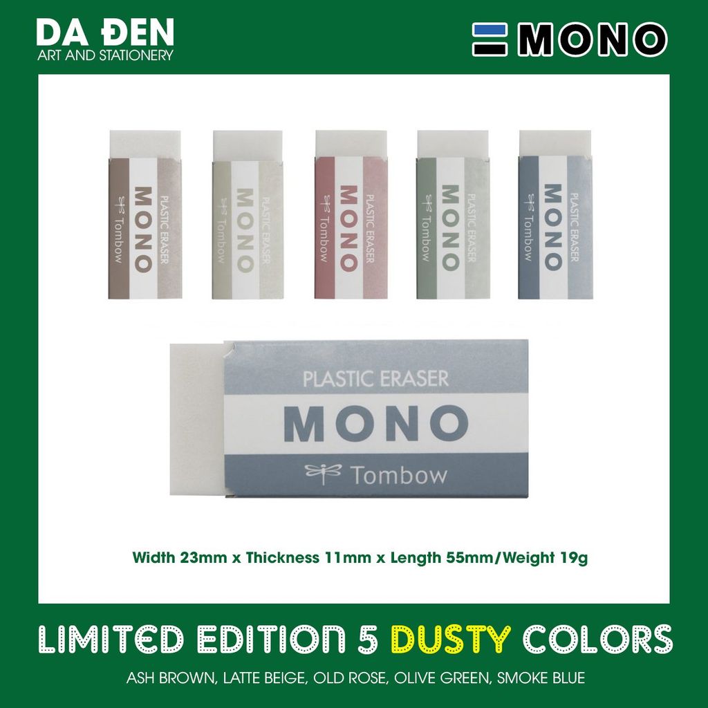 [DA ĐEN] Chì Tombow Mono Dusty Color Limited 2022 - Latte Beige