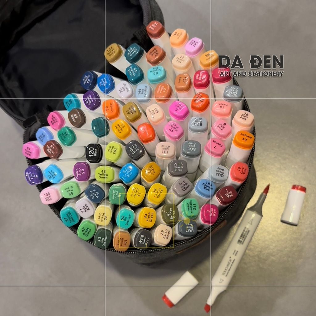 Bút Marker Đầu Brush TOUCH NEW Túi Cao Cấp