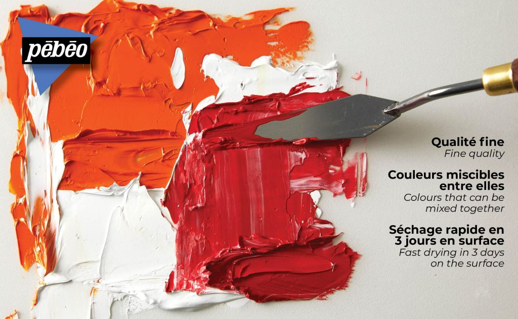 P2 - Sơn Dầu PEBEO Pébéo - Fine Oil Paint - Huile Fine XL 200ml