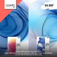 [DA ĐEN] Giấy Copic Dành Cho Mực Vẽ - Copic Paper Selections for Craft