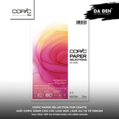 [DA ĐEN] Giấy Copic Dành Cho Mực Vẽ - Copic Paper Selections for Craft