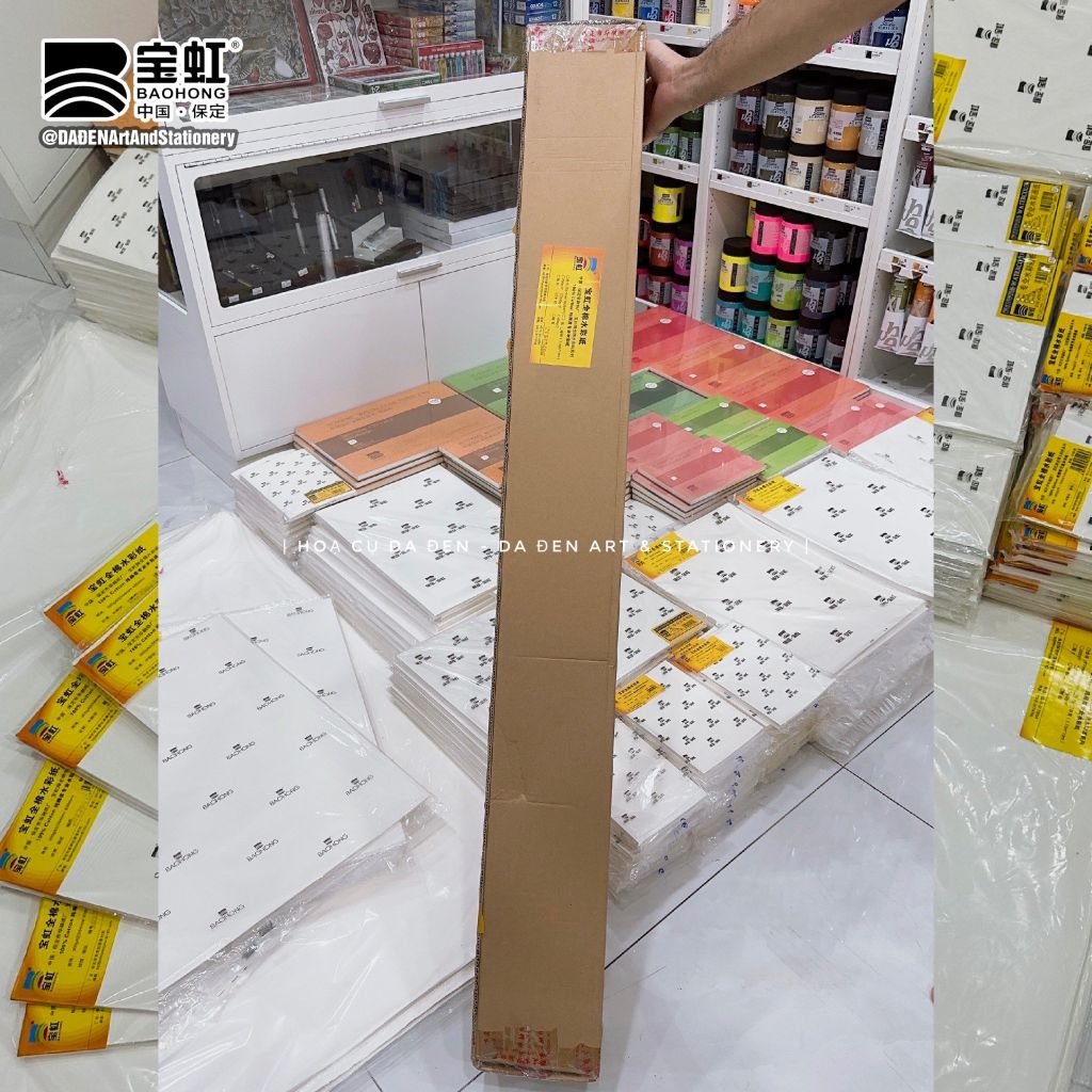 Giấy Màu Nước BaoHong 100% Cotton Cuộn Academy | Artist's