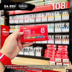 Bộ 8 Màu Nước Holbein Nhũ Iridescent Chroma Pearl và CHROMASHINE 5ml