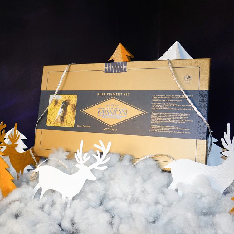 Bộ Màu Nước Mijello Mission Gold Artist 34 Màu x 15ML (MWC-1534P Pure Pigment)
