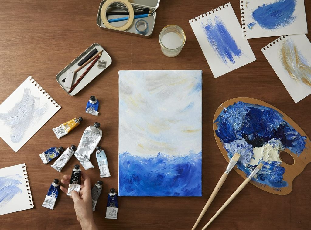 P1 - Sơn Dầu PEBEO Pébéo - Fine Oil Paint - Huile Fine XL 200ml
