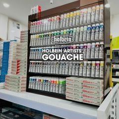 [DA ĐEN] Màu Acrylic Gouache Holbein - Set 5/12/14/18/24/36/102 Màu 20ml