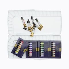Bộ Màu Nước Mijello Mission Gold Artist 36 Màu x 7ML Kèm Silver Nano Palette (MWCPN-7036)