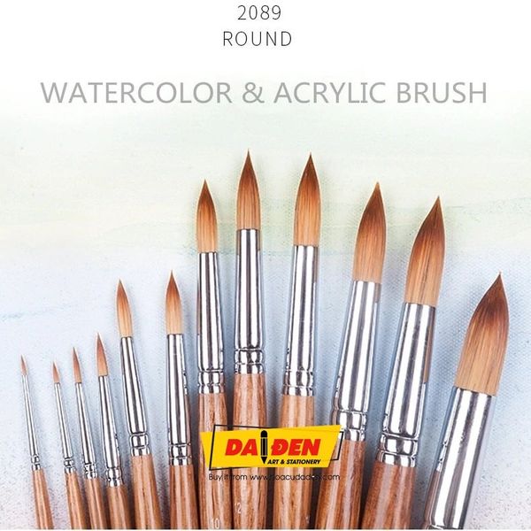 Cọ Vẽ Đầu Tròn Art Secret 2089 Round