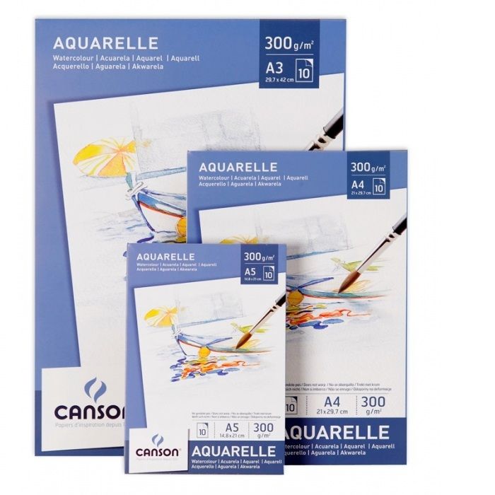 Sổ Canson A3 Aquarelle France 300gsm