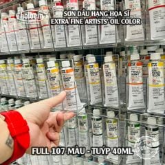 [DA ĐEN] Sơn Dầu Họa Sĩ Holbein - Extra Fine Artists' Oil Color 40ml