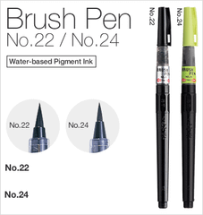 Bút Vẽ Ngòi Brush ZIG Kuretake Cartoonist Mực Đen