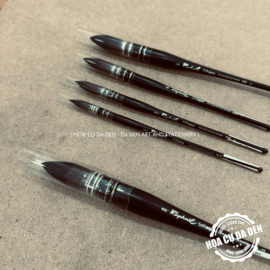 [DA ĐEN] Cọ Mop Raphael SoftAqua Series 805 | Raphaël SoftAqua Wash Brushes series 805