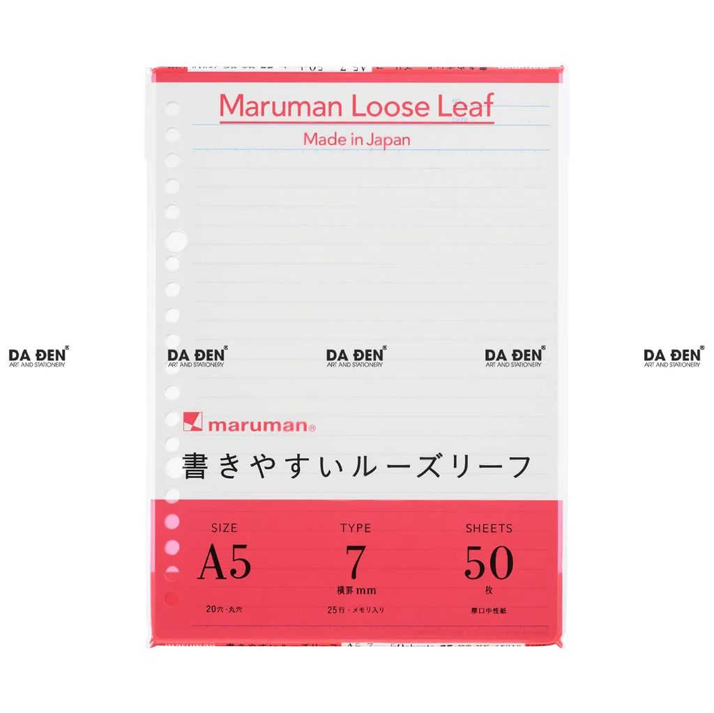 Giấy Refill Sổ Còng Maruman Cao Cấp