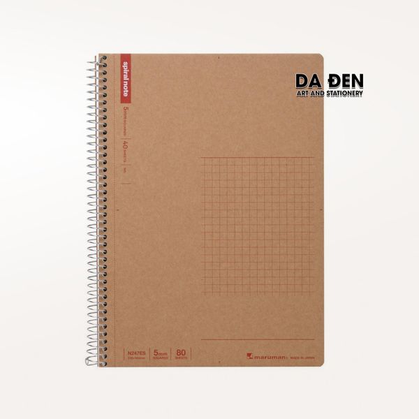 Sổ Maruman SPIRAL NOTEBOOK BASIC Caro Line
