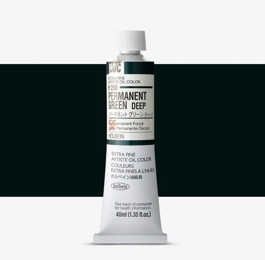 [DA ĐEN] Sơn Dầu Họa Sĩ Holbein - Extra Fine Artists' Oil Color 40ml