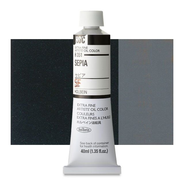 [DA ĐEN] Sơn Dầu Họa Sĩ Holbein - Extra Fine Artists' Oil Color 40ml