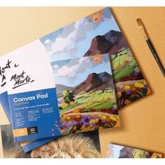 Sổ Vẽ Canvas Mont Marte A3|A4|A5 10 Tờ