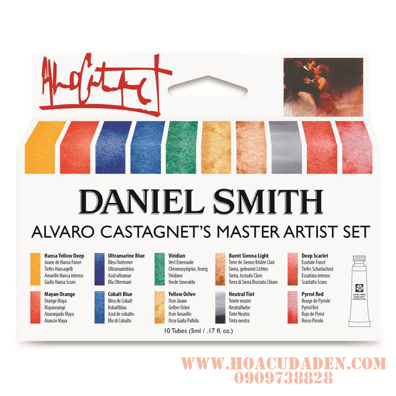 Màu Nước Daniel Smith Alvaro Master Set 5ml tubes