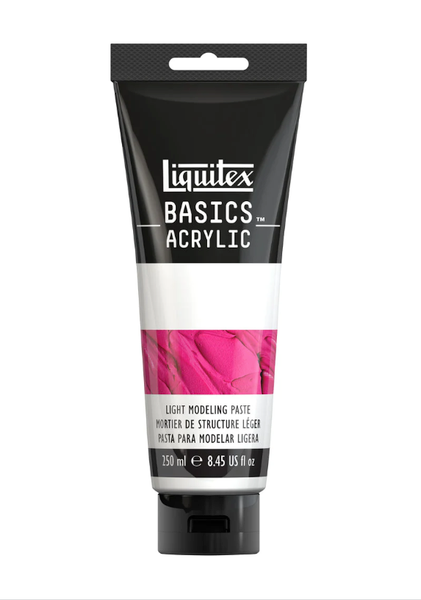 Liquitex Basics Light Modeling Paste Bột Phù Điêu Nổi 3D Acrylic Tuýp 250ML