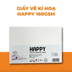 Giấy Vẽ Happy Artist Drawing Paper 160gsm