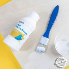 [DA ĐEN] Lớp Lót Trong Suốt - Clear Texture Gesso Mont Marte Premium