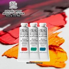 [DA ĐEN] Sơn Dầu Cao Cấp Artists Winsor & Newton 37ml - Bảng Màu Series 1