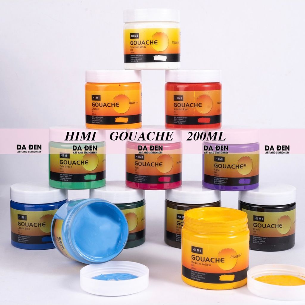 Màu Gouache Miya Himi Hủ 200ml