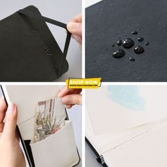 Sổ Màu Nước SketchBook 300gsm A6