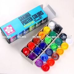 Màu Vẽ Poster Sakura 12 Màu 30ml Nhật Bản