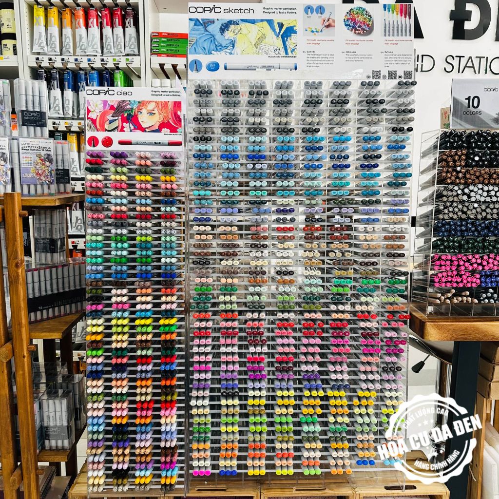 [DA ĐEN] Tone Red - Bút Marker Copic Ciao Lẻ Cao Cấp